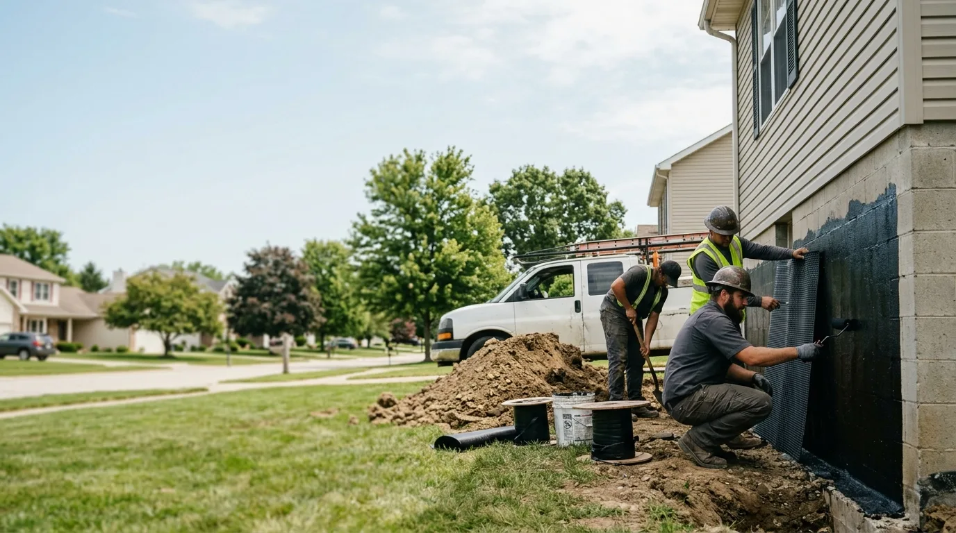 Basement Waterproofing in New Memphis, IL near me
